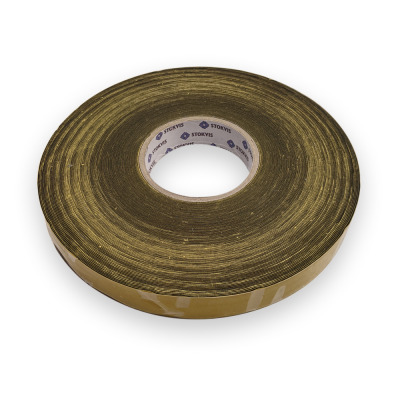 Stokvis VLLM15BK Black Velour Tape 25mm x 50m