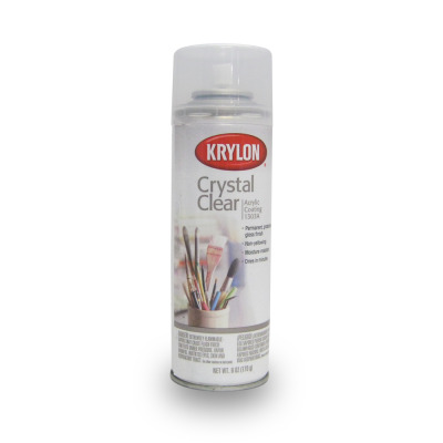 Krylon® Crystal Clear Acrylic Coating 6oz Can