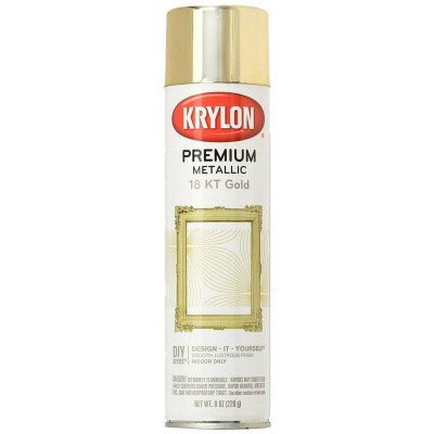 Krylon® Premium Metallic 18KT Goldplate 6oz Can