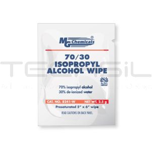 MG Chemicals 70/30 Isopropyl Alcohol Wipe 25 Pack
