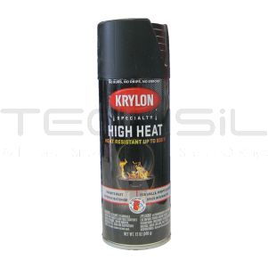 Krylon® High Heat Satin Black Paint 12oz Can