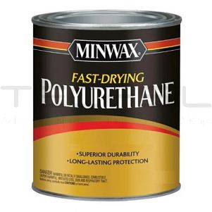 Minwax® Fast-Drying Polyurethane Finish Clear Gloss US Half Pint