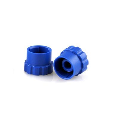 Nordson EFD Optimum® 10/30cc Blue Syringe Tip Caps
