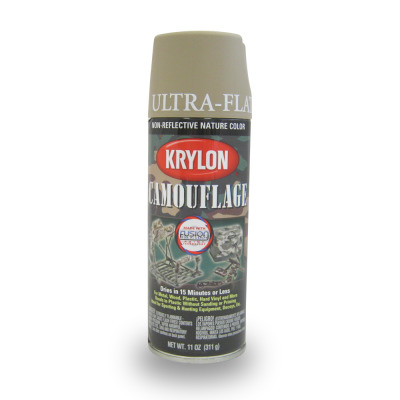 Krylon Fusion Khaki Camouflage Paint 11oz Can