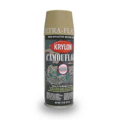 Krylon Fusion Sand Camouflage Paint 11oz Can